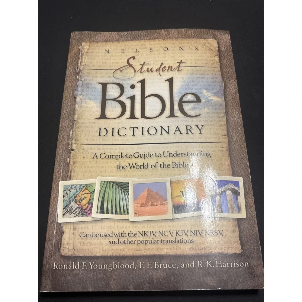 Bible Study Reference Lot 3 NIV Handbook Student Bible Dictionaries Mears